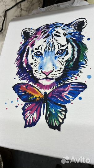 DTG печать, прямая печать на футболках