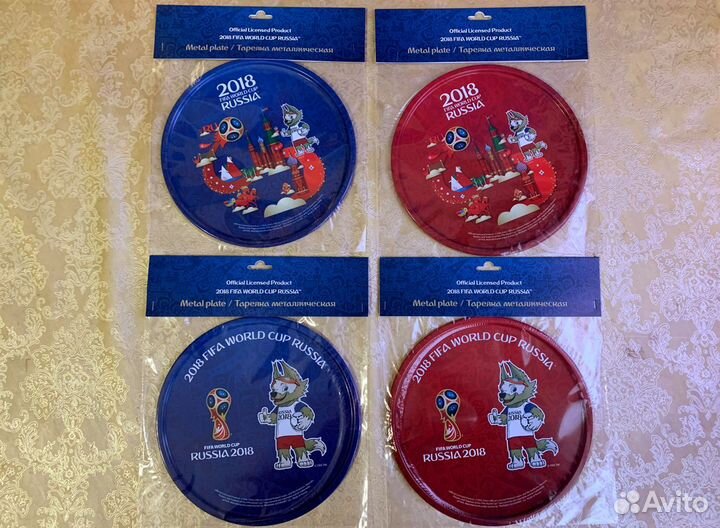 Тарелка Fifa Забивака (4 вида). Чемпионат мира