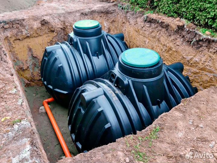 Септик Евробион 3 без откачки