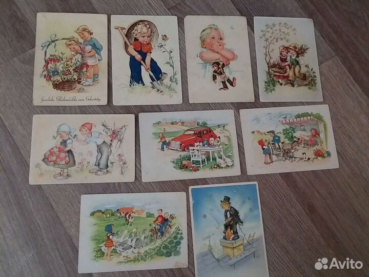 Открытки Германия 50гг