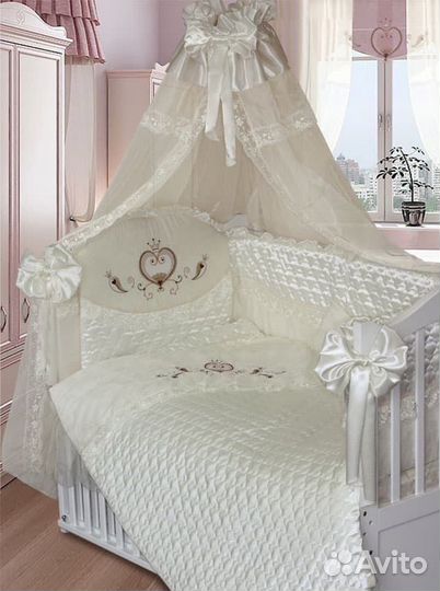 Комплект в кроватку Эстель Золотой гусь