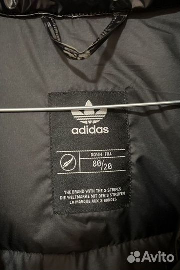 Пуховик женский adidas 44