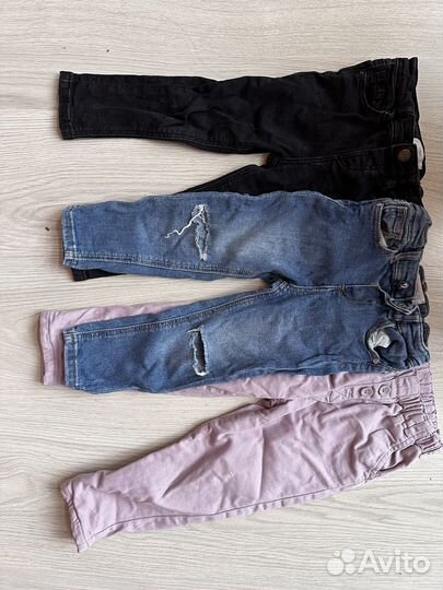Джинсы для девочки 92 98