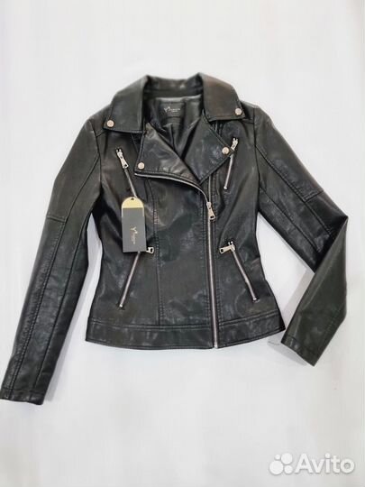 Куртка кожаная женская