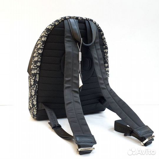 Рюкзак Christian Dior кожа ткань черный новый