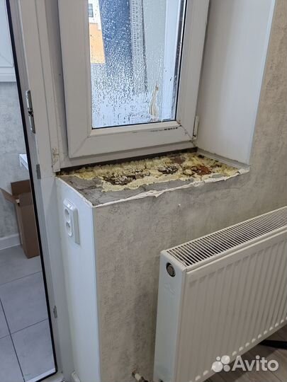 Замена подоконников