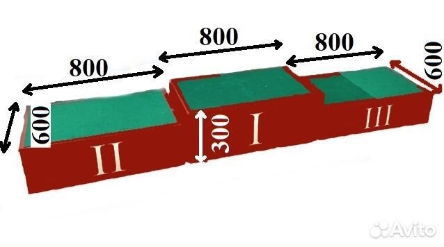Разборный пьедестал для награждения