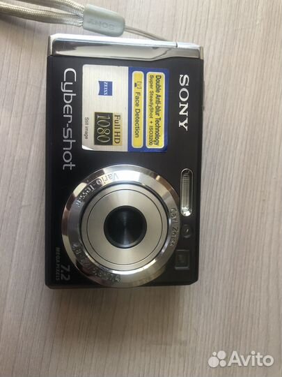 Компактный фотоаппарат sony cyber shot