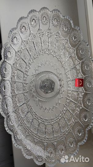 Изящная Ваза на ножке для фруктов. Новая