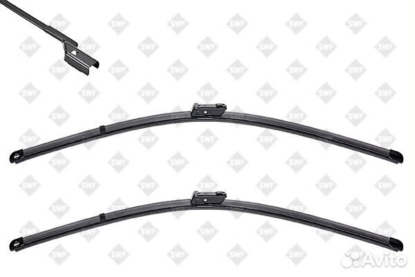 Щетки стеклоочистителя бескаркасные 650/550мм