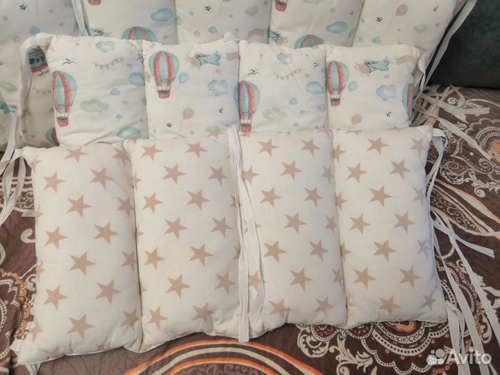 Бортики в детскую кроватку