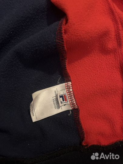 Винтажная олимпийка бомбер fila