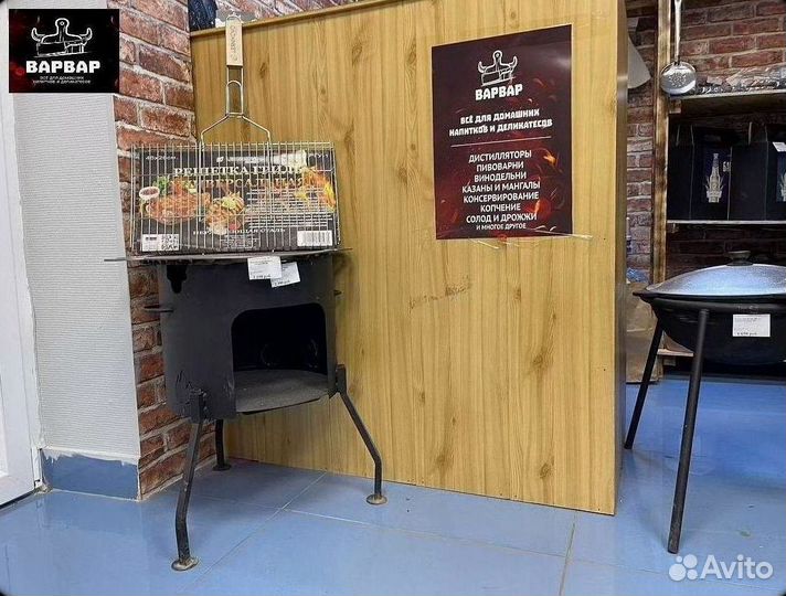 Узбекский казан с печкой