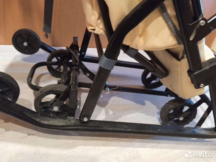 Детские санки коляска