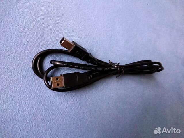 Кабель для принтера, сканера, мфу 1.85 метра USB 2