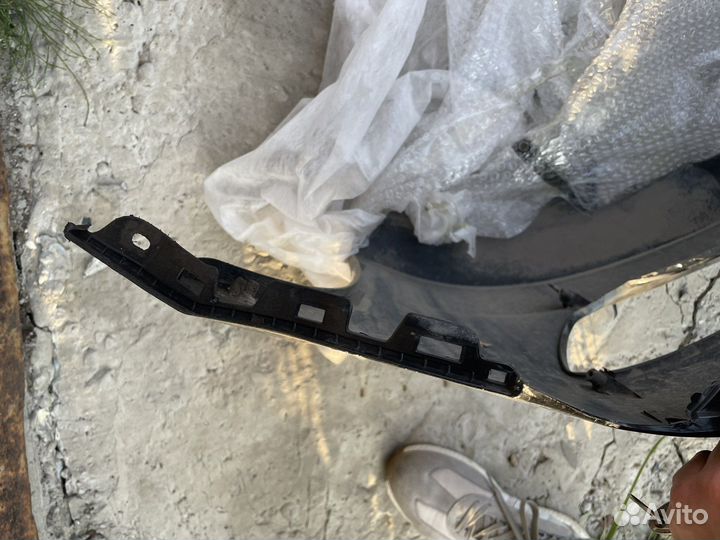 Бампер передний hyundai solaris 14-17 год