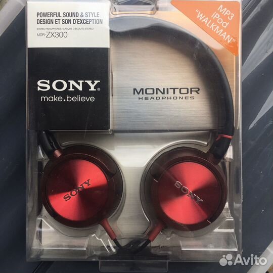 Наушники Sony MDR-ZX