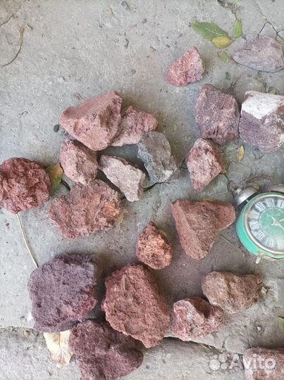 Лава красная аквариумная