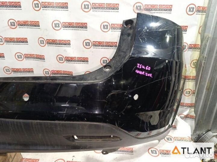 Бампер задний toyota harrier