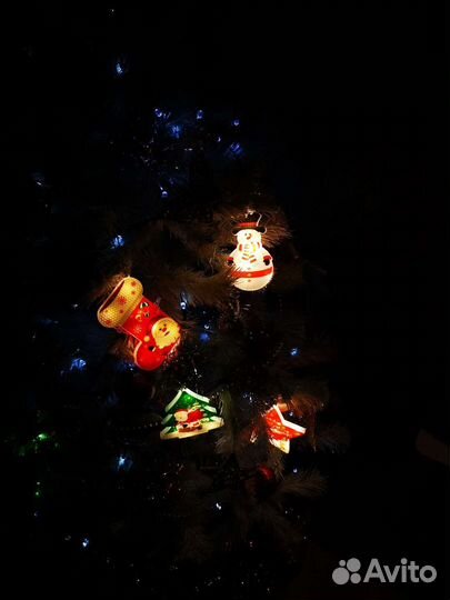 Елочная игрушка с подсветкой украшения для ёлки