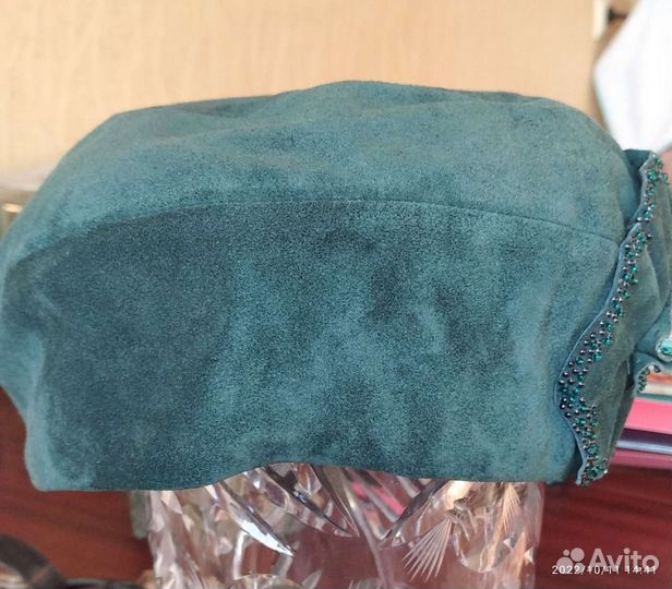 Берет замша