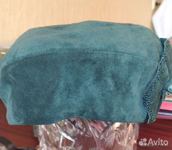 Берет замша