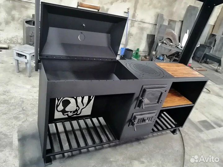 Мангалы в стиле лофт