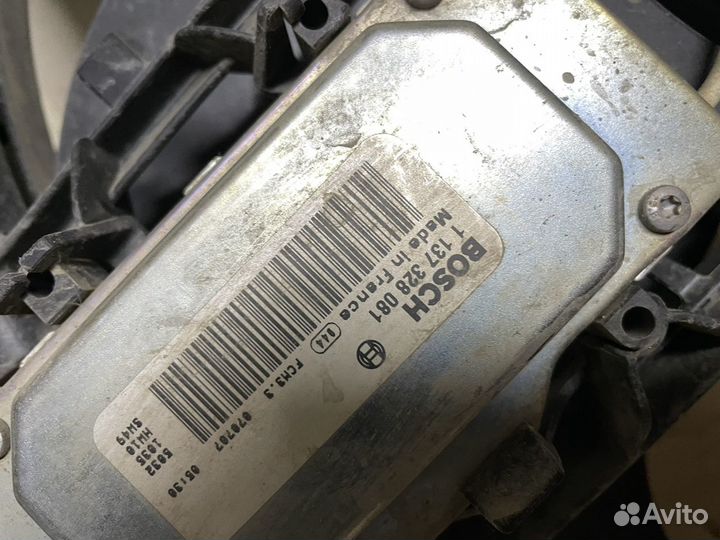 Диффузор с вентилятором Мазда3 BK Фокус 2 /1,8-2,3