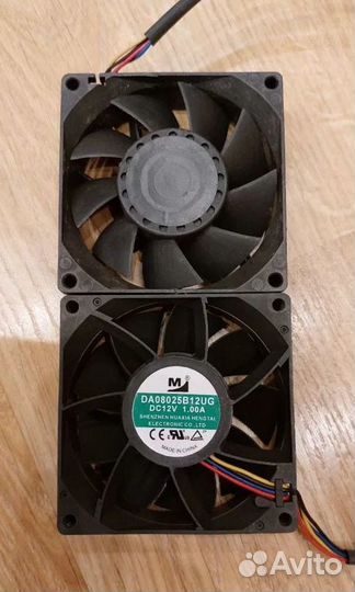 Вентилятор 80x80 для блока питания P21 whatsminer