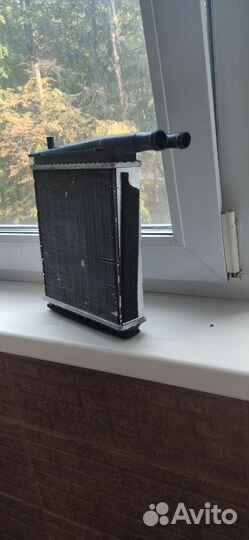 Радиатор печки на priora