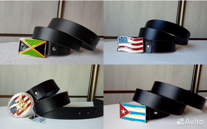 Ремни из натуральной кожи Elemento