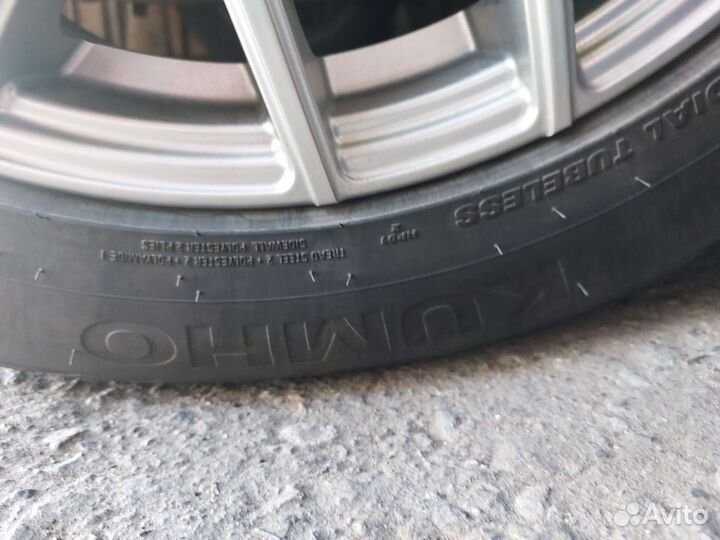 Литые диски и резина