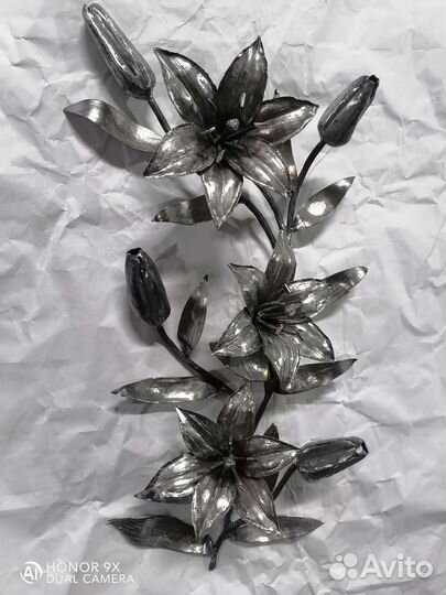 Пано из лилий