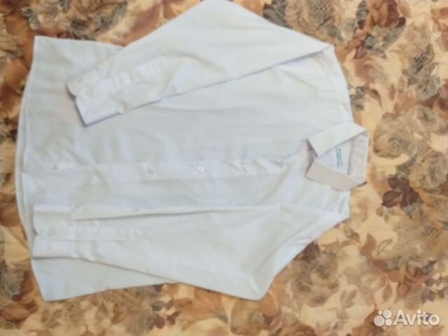 Рубашка белая для мальчика