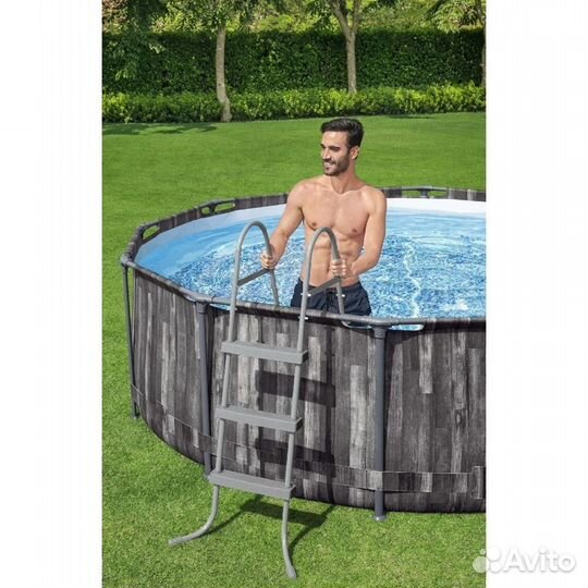 Лестница для бассейнов до 107см, 58335 Bestway