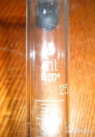 Часы песочные и Пробирка лаб. советские