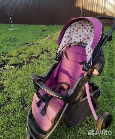 Прогулочная коляска для девочки