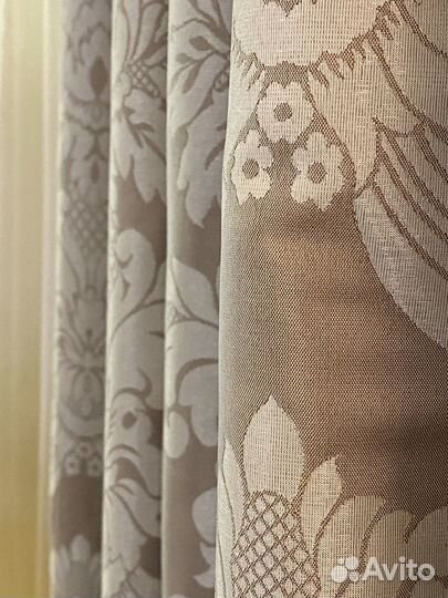 Готовый комплект штор