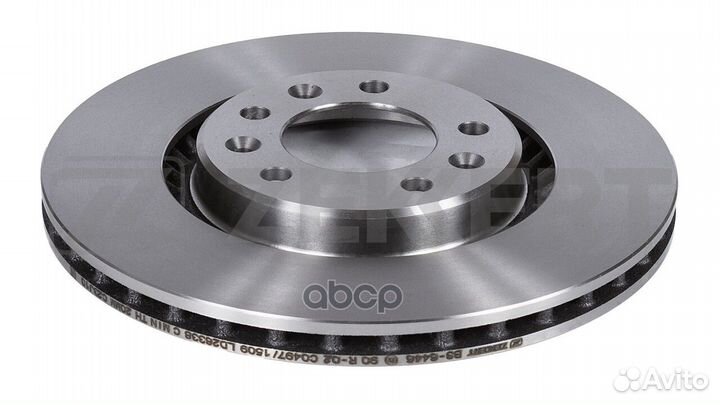 Диск торм. задн. Citroen Jumpy III 16- Spaceto