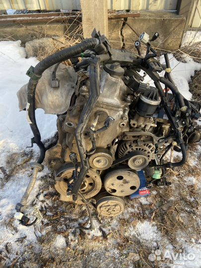 Двигатель honda fit l13a