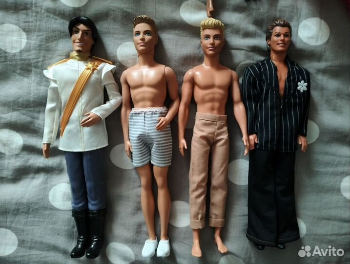 Куклы барби 90 х, маттель, Дисней стор, дефа и др