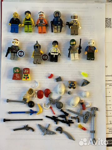 Lego фигурки мини Человечки купить в Санкт-Петербурге | Личные вещи | Авито