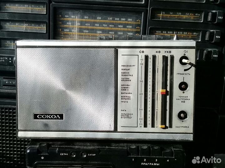 Приёмник с фм fm диапазоном Нейва, Свирель, другие