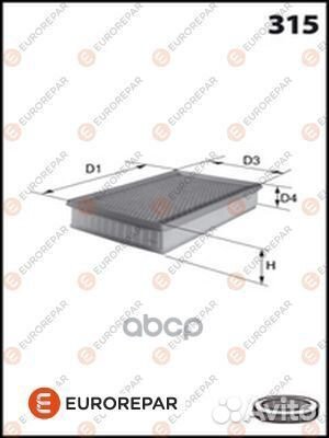 Фильтр воздушный opel movano/renault master/NIS