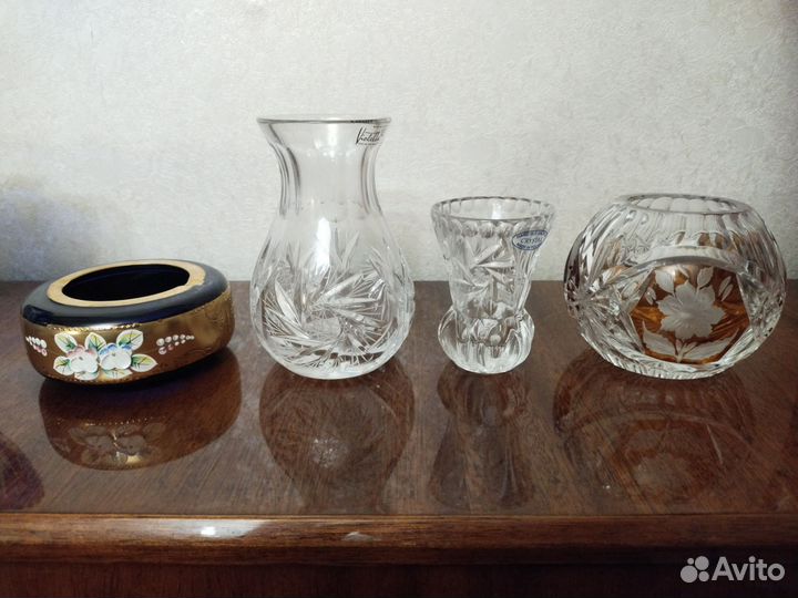 Антикварные вазочки