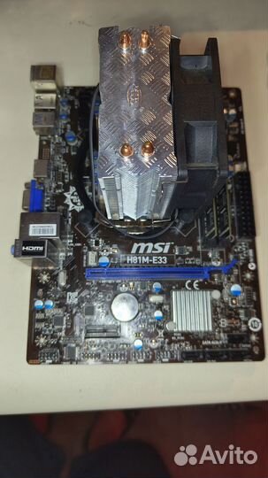 Комплект i7 4770 / MSI H81M-E33 / 16GB
