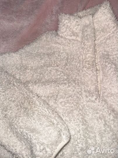 Плюшевая кофта