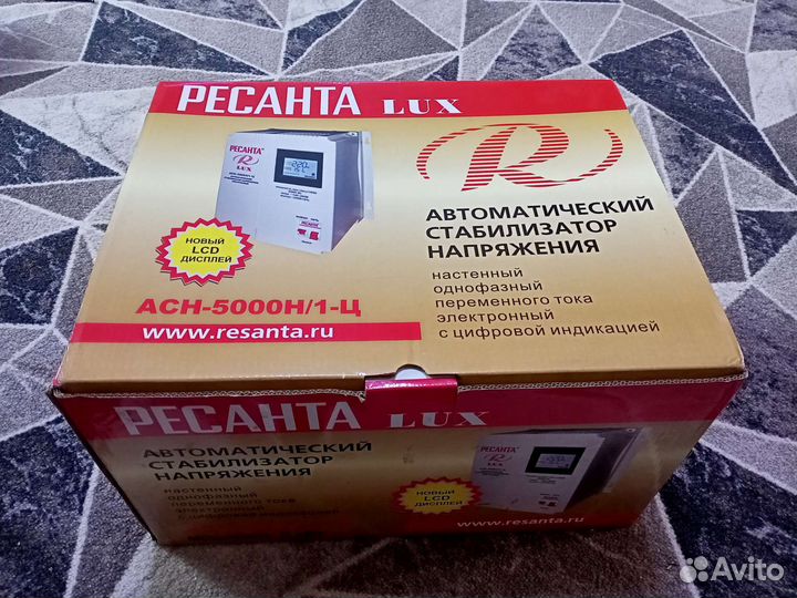 Стабилизатор напряжения ресанта 5кВт