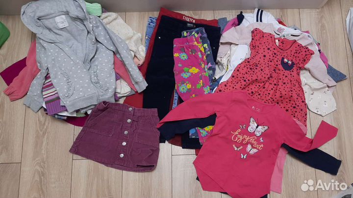 Детская одежда для девочек пакетом