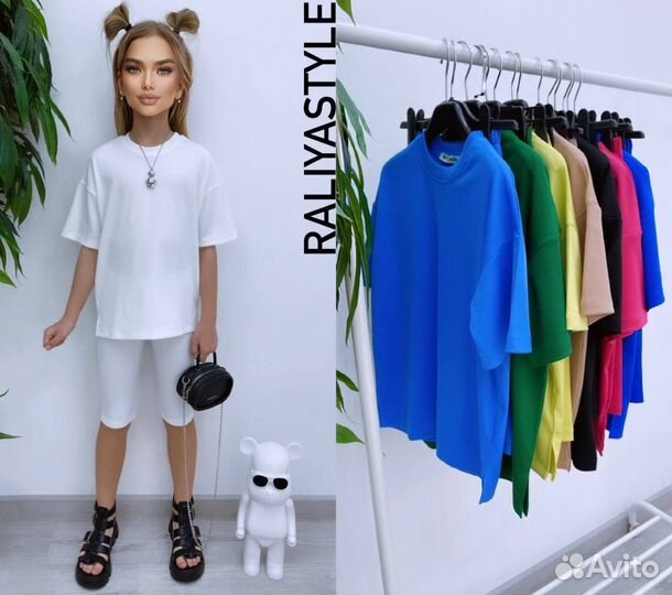 Футболка и велосипедки лапша на 12 лет